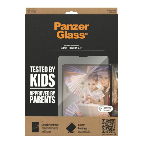PanzerGlass ® Screen Protector iPad Pro 12.9″ (2018, 2020-2022 ) Genomskinligt skärmskydd Apple 1 styck