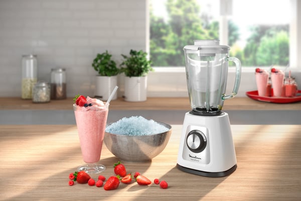 Moulinex LM430 1,75 l Bänkmixer 800 W Vit