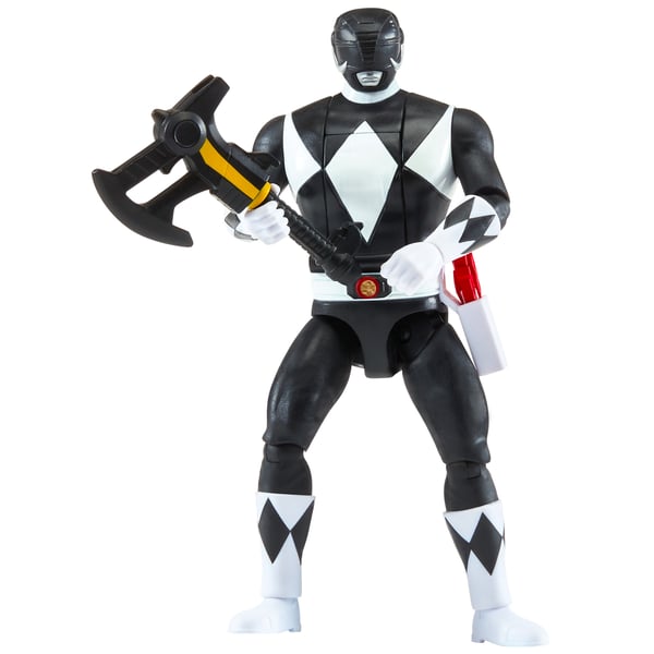 Power Rangers Auto-Morphin Actionfigure Black Ranger