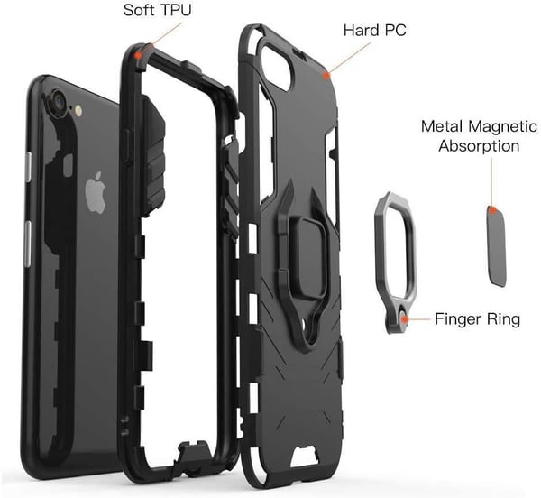 CoreParts MOBX-COV-JL-XR mobiltelefon etui 15,5 cm (6.1") Cover Sort