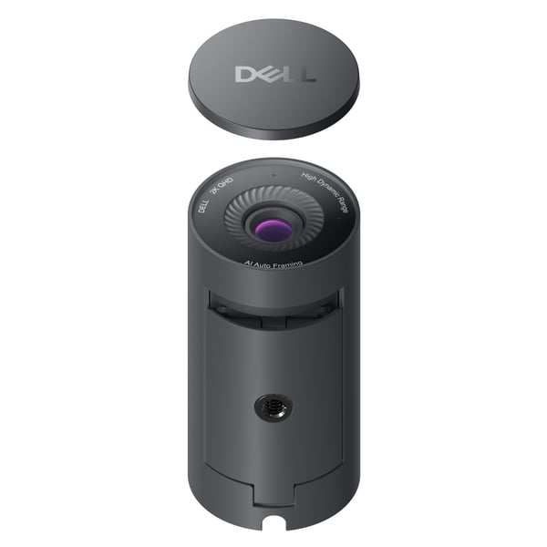 DELL WB5023 webcam 2560 x 1440 pixel USB 2.0 Sort