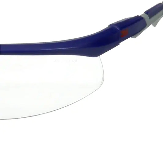 3M S2001ASP-BLU sikkerhedsbrille & brille Beskyttelsesbriller Plast Blå, Grå