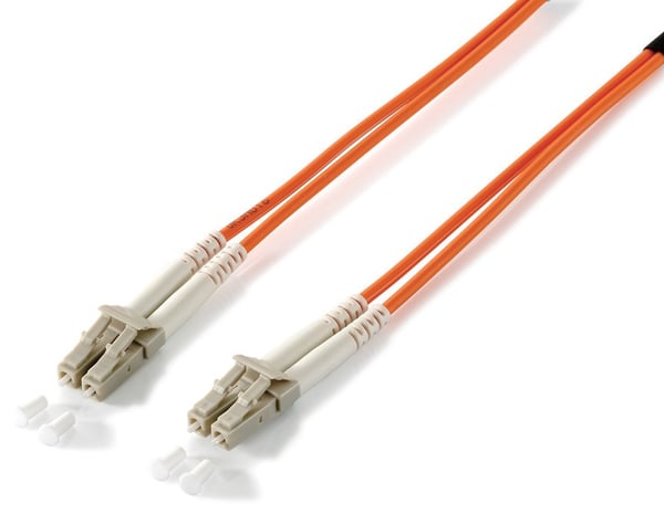 Equip LC/LС 50/125μm 5.0m InfiniBand och fiberoptisk kabel 5 m Orange