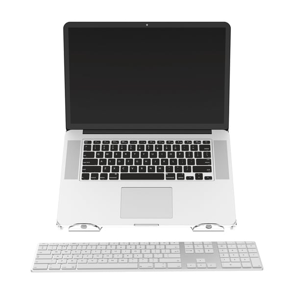 Dataflex 49.450 Ställ för bärbara datorer Transparent 38,1 cm (15")