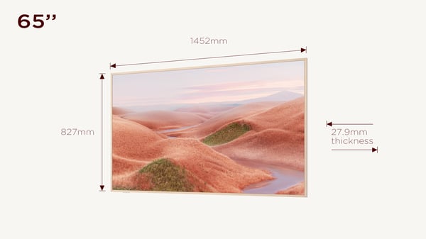 TCL 65A300W TV 165,1 cm (65") 4K Ultra HD Smart TV Wi-Fi Hvid 450 cd/m²