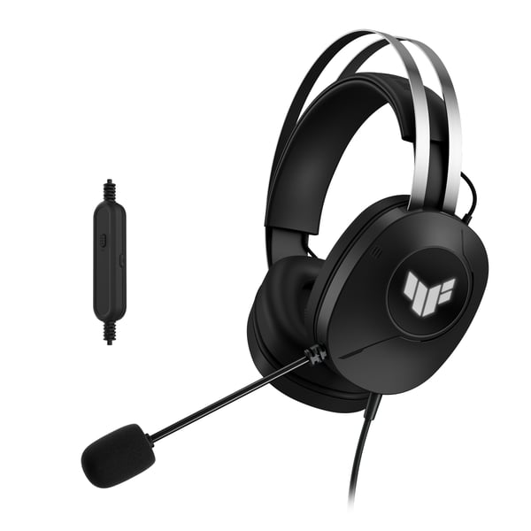 ASUS TUF Gaming H1 Gen II Kuulokkeet Langallinen Pääpanta Pelaaminen USB A-tyyppi Musta