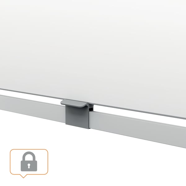 Nobo Move & Meet drejbare, mobile whiteboard 1500x1200 mm