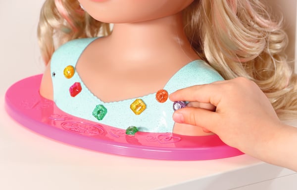 BABY born Sister Styling Head Princess Doll make-up & hair styling set
