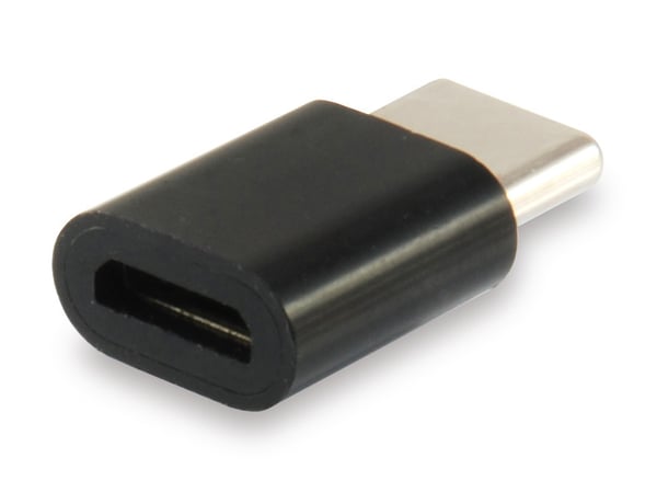 Equip 133472 kabel kønsskifter USB C Micro USB B Sort