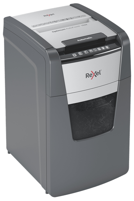 Rexel Makulator Optimum AutoFeed+ 150X krydsmakulering, 4x28mm P4