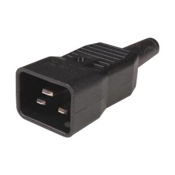 Techly I-CASE STRIP-18C20 tehonjakeluyksikkö 8 AC-pistorasia(a) 1U Musta, Punainen