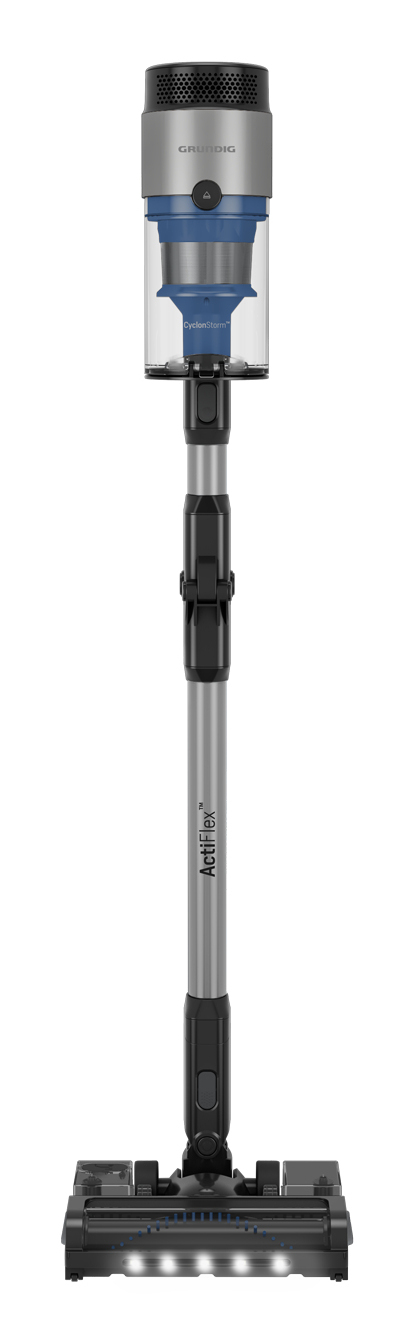 Grundig VCP 8331 Pro Kablosuz Şarjlı Dikey Süpürge Stick vakuum Batteri Tør&våd EPA Poseløs 0,5 L 450 W Anthracit 2500 At