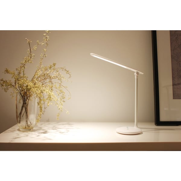 Techly I-LAMP-DSK9 pöytävalaisin 3 W LED G Valkoinen