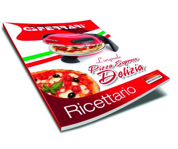 G3 Ferrari Delizia pizza fremstiller & ovn 1 pizza(er) 1200 W Sort, Rød