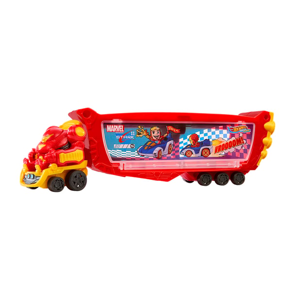 Hot Wheels RACERVERSE Hulkbuster-trailerdragare
