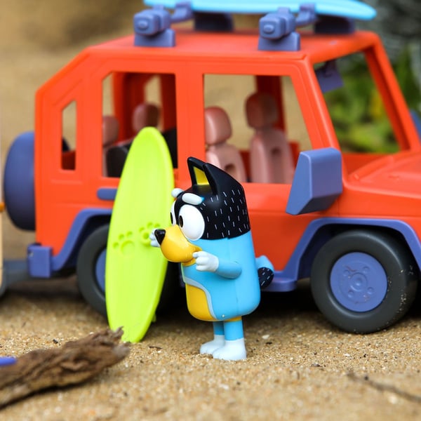 Moose Toys Bluey Auto en Kamper Speelset