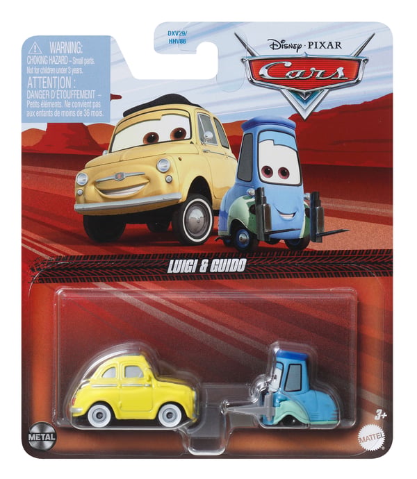 Disney Pixar Cars Disney Cars Luigi & Guido Vehicles