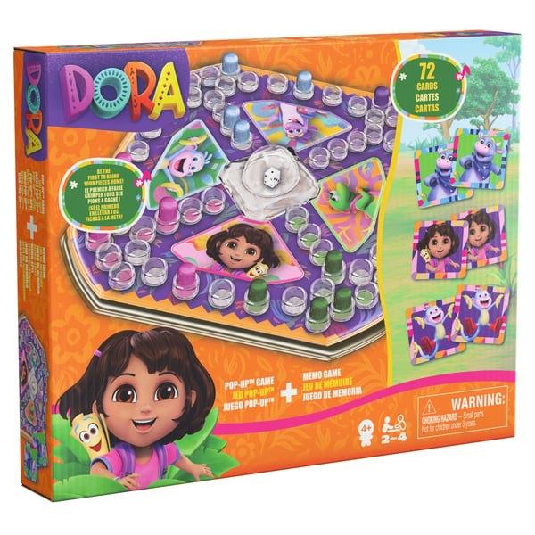 Games KOG KOL Pop Up Memory Match Dora GML Korttipeli