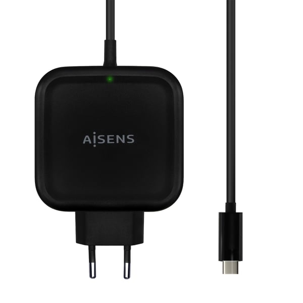 AISENS ASCH-1PD65WL-BK mobilladdare Digitalkamera, Mobiltelefon, Smartphone, Surfplatta Svart AC inomhus