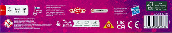 Tactic Peppa Pig My Little Pony 3 in 1 Lotto, Domino, Memo