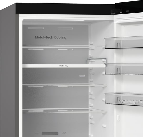 Hisense RB5P410SACA Fristående 413 l Grå, Rostfritt stål, Mörkgrå