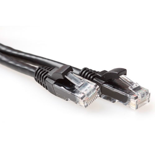 ACT CAT6A UTP (IB 2907) 7m nätverkskablar Svart