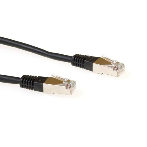 ACT CAT5E FTP LSZH (IB7902) 2m nätverkskablar Svart