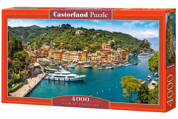 Pussel 4000 Utsikt över Portofino CASTOR