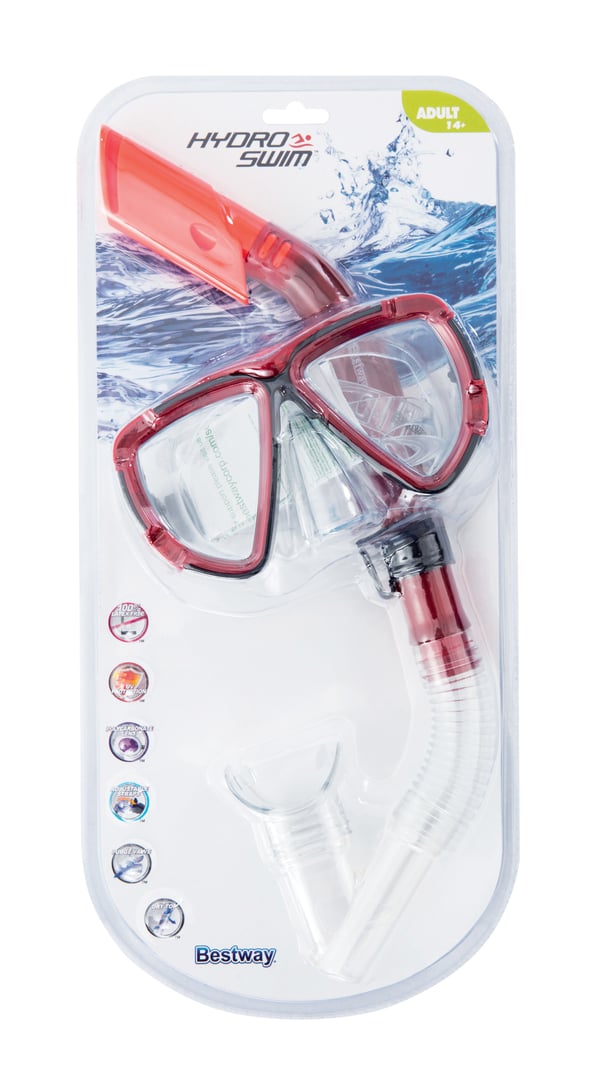 Bestway 24029 dykkemaske Polykarbonat Flerfarvet Voksen