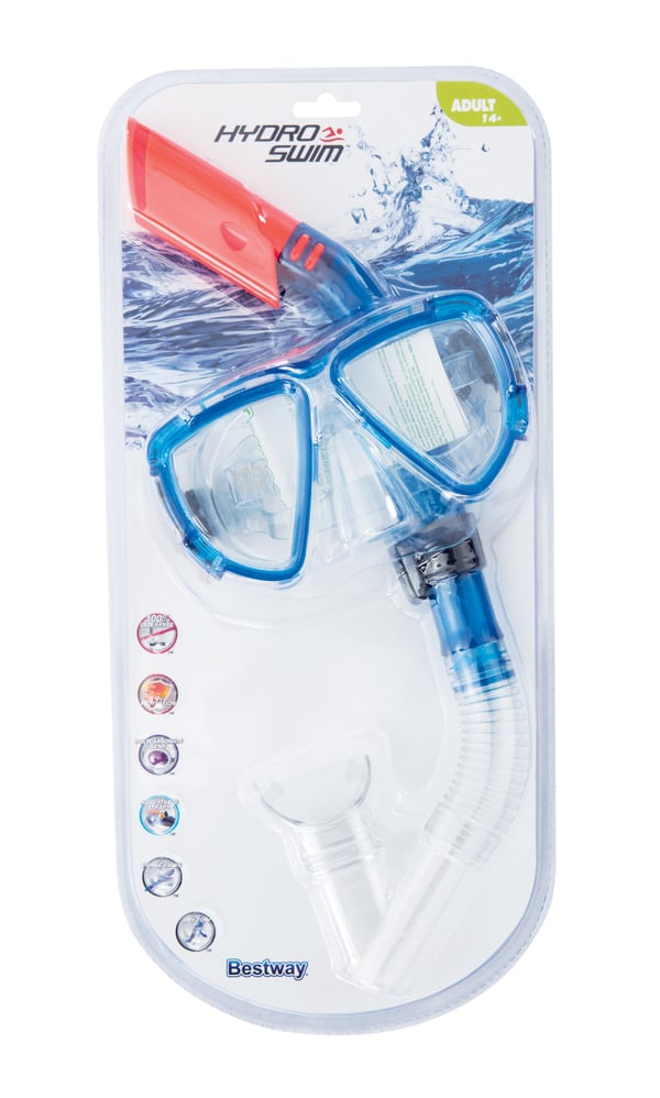 Bestway 24029 dykkemaske Polykarbonat Flerfarvet Voksen