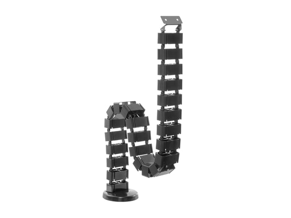 Equip 650808 kabelorganisator Gulv Sort 1 stk