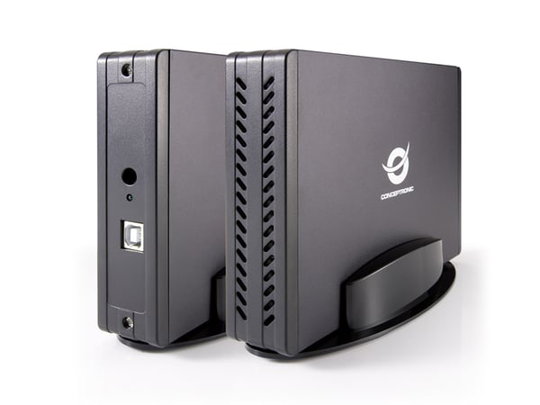 Conceptronic CHD3SU drevkabinet HDD kabinet Sort 3.5"