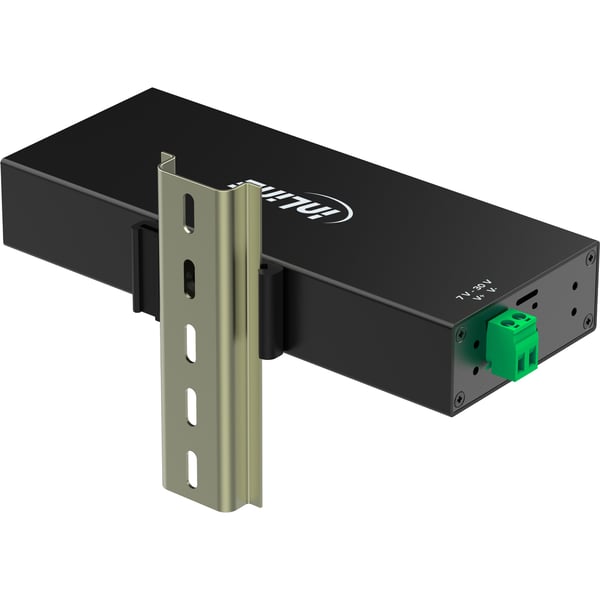 InLine 35396C gränssnittshubbar USB 3.2 Gen 1 (3.1 Gen 1) Type-B 5000 Mbit/s Svart