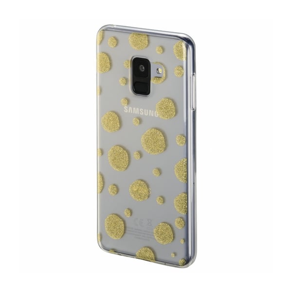 Hama Golden Circles mobiltelefonfodral 14,2 cm (5.6") Mobilskal Guld, Transparent