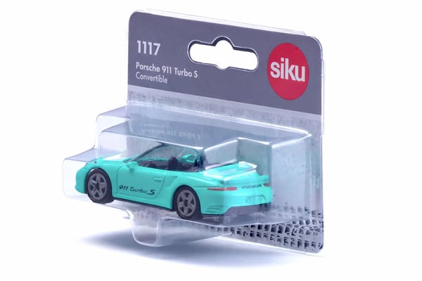 Siku Porsche 911 Turbo S Cabriolet – Convertible Sports Car with Play Value & Collectible Appeal