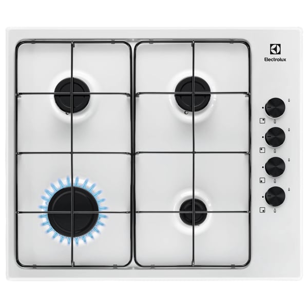 Electrolux KGS6404W Vit Inbyggd 60 cm Gas 4 zone(s)