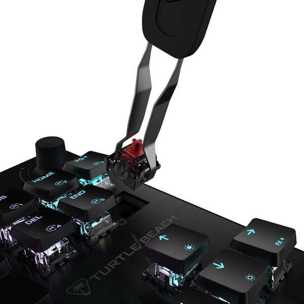 Turtle Beach Vulcan II TKL tangentbord Spela USB AZERTY Fransk Svart