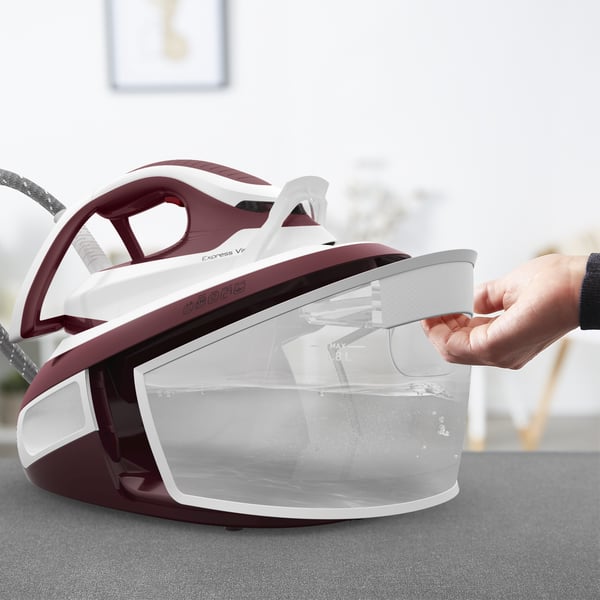 Tefal Express Vision SV8150 2800 W 1,8 l Durilium AirGlide Autoclean soleplate Röd, Vit