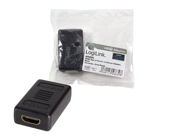 LogiLink HDMI-koppling - HDMI hona till HDMI