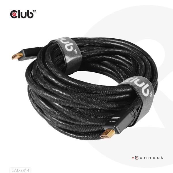 Club 3D CAC-2314 - HDMI Ethernet-kaapelilla - HDMI (M)