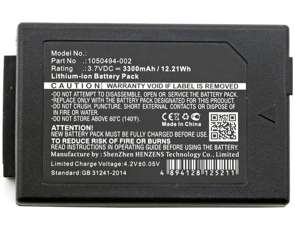 CoreParts MBXPOS-BA0217 Skrivare/Skanner Reservdel & Tillbehör Batteri 1 styck