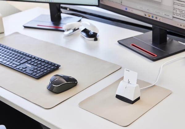 CHERRY SMART TERMINAL 1150 älykortin lukijalaite Sisätila USB USB A-tyyppi Musta, Valkoinen