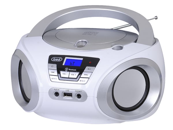 Trevi CMP 544 BT Digitaalinen 4 W FM Valkoinen MP3-toisto