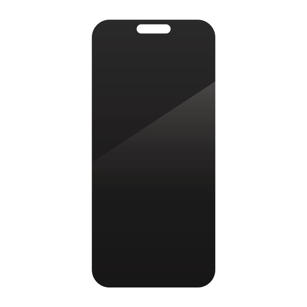 ZAGG InvisibleShield Glass Elite Privacy 360 - privatlivsglas til iPhone 15 Plus / 16 Plus (4 retninger)