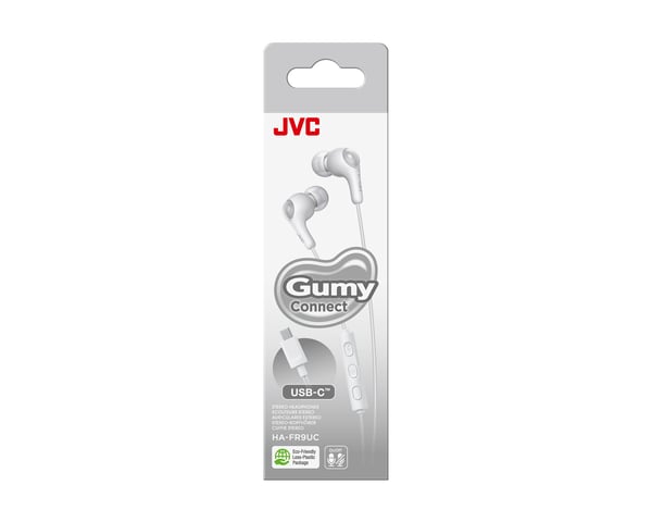JVC HA-FR9UC Kuulokkeet Langallinen In-ear Puhelut/Musiikki USB Type-C Valkoinen