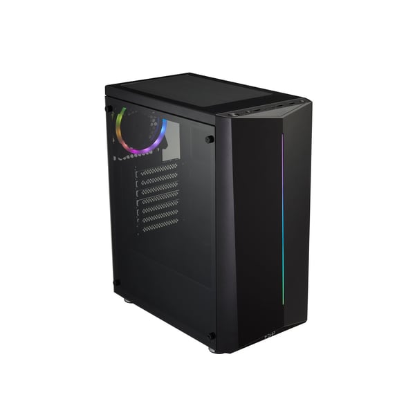 FSP CMT151 Midi Tower Svart