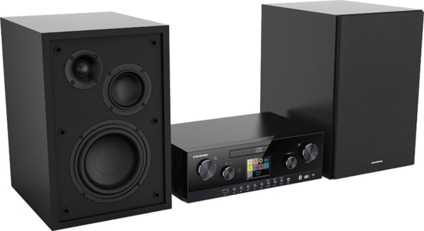 Grundig CMS 5000 BT Home audio micro system 100 W Sort