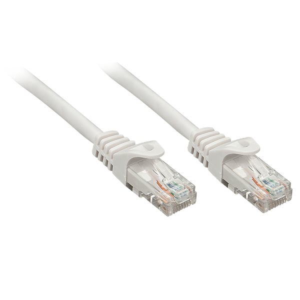 Lindy 48401 netværkskabel Grå 1 m Cat5e U/UTP (UTP)