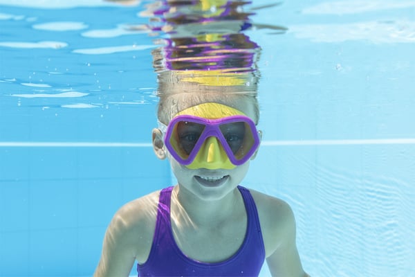 Bestway 22048 / 23 dykkemaske Polykarbonat Forskellige farver Barn