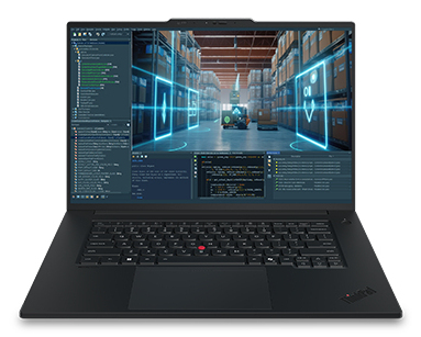 Lenovo ThinkPad P1 Gen 9 Intel Core Ultra 7 356H Mobil workstation 40,6 cm (16") WUXGA 32 GB LPDDR5x-SDRAM 1 TB SSD NVIDIA RTX PRO 1000 Blackwell Wi-Fi 7 (802.11be) Windows 11 Pro Sort Tysk